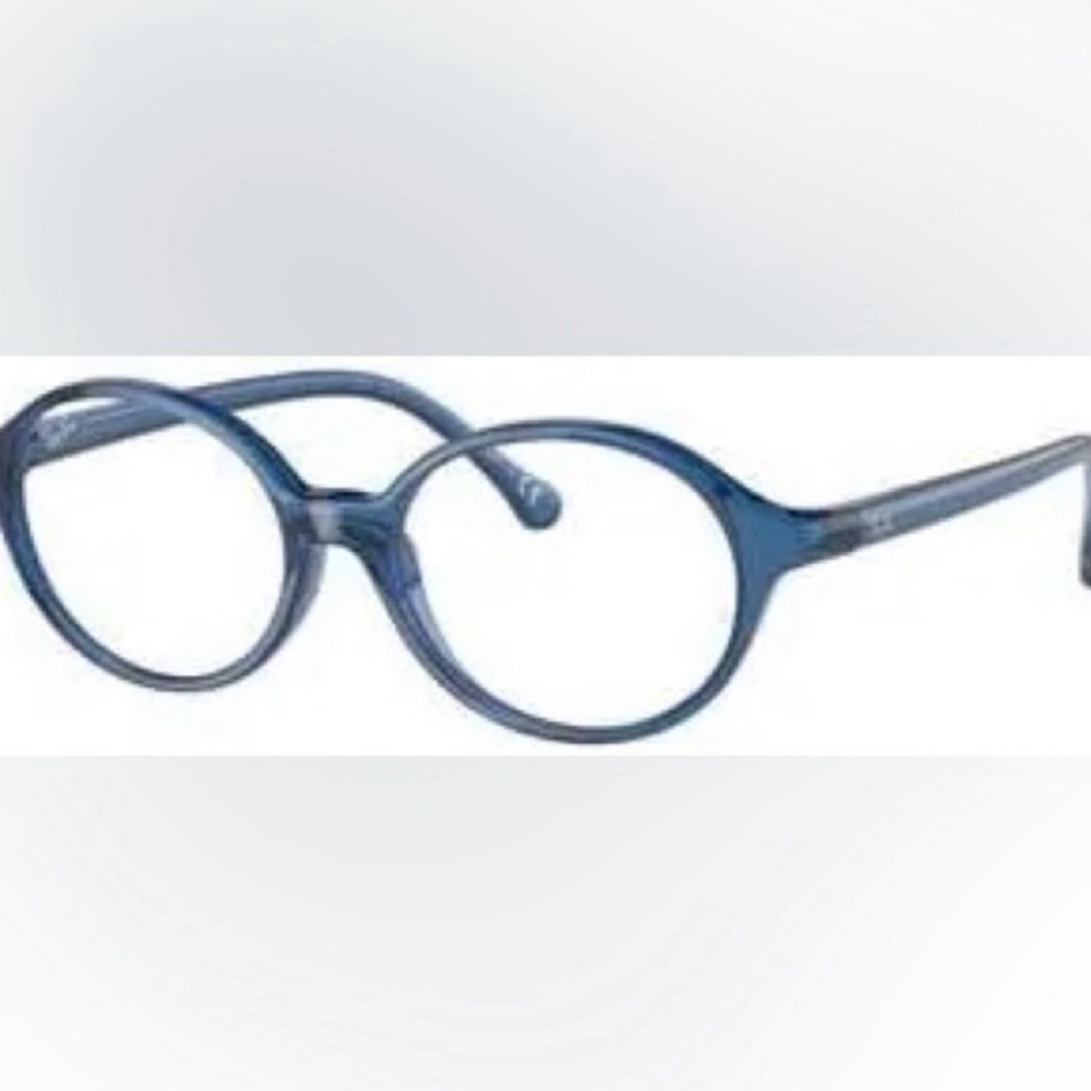 Ray-Ban Frame Kids Prescription Blue Round Glasses NWT